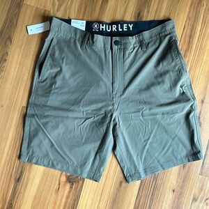 Khaki Hurley men’s shorts size 36
